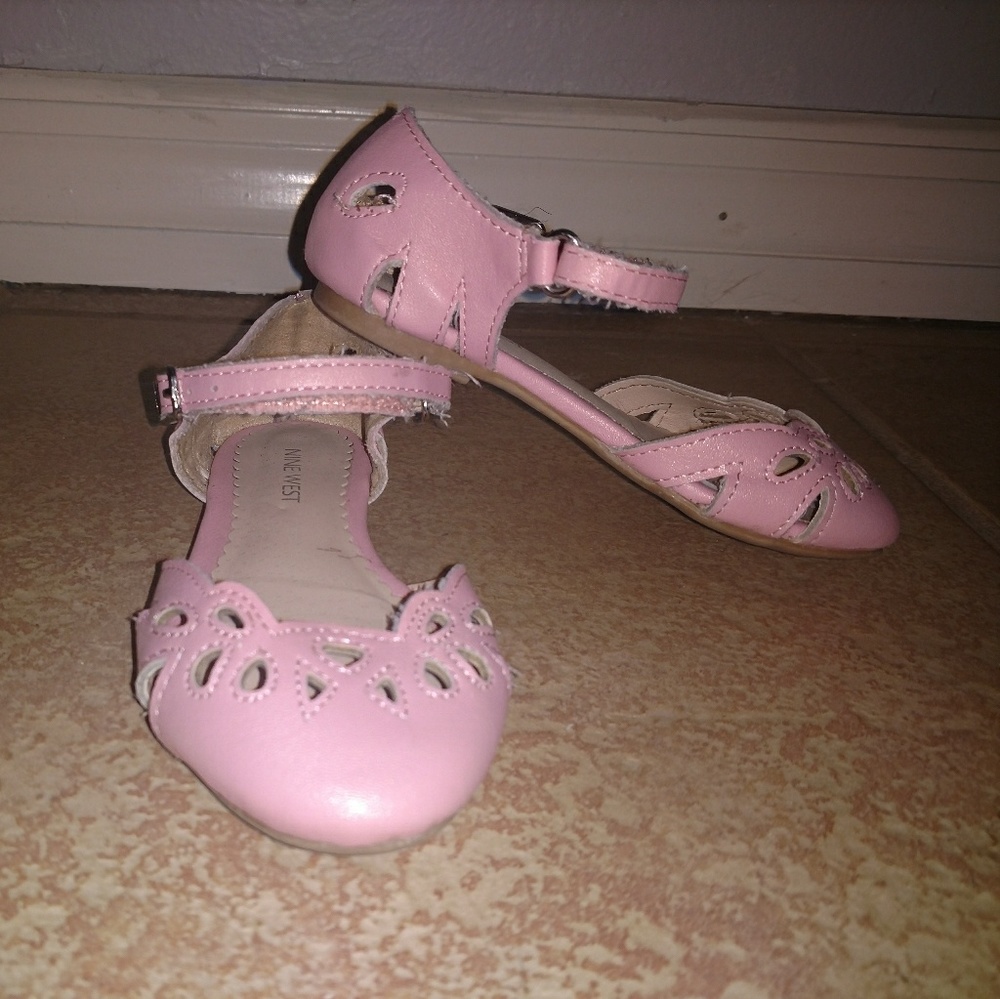 Nine West Kids Pink Sandals